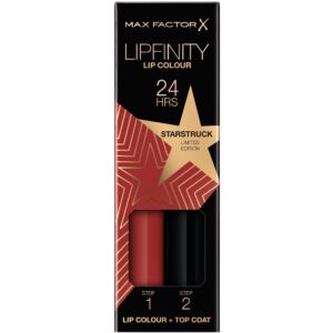 Max Factor Lipfinity 2-Step Long Lasting Lipstick 090 Starstruck