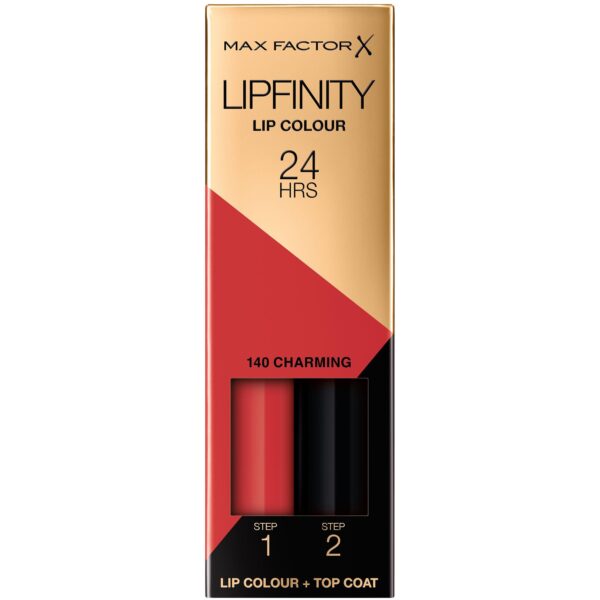 Max Factor Lipfinity 2-Step Long Lasting Lipstick 140 Charming