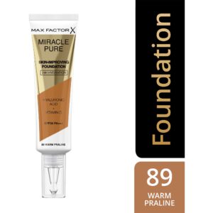 Max Factor Miracle Pure Skin-Improving Foundation 89 Warm Praline