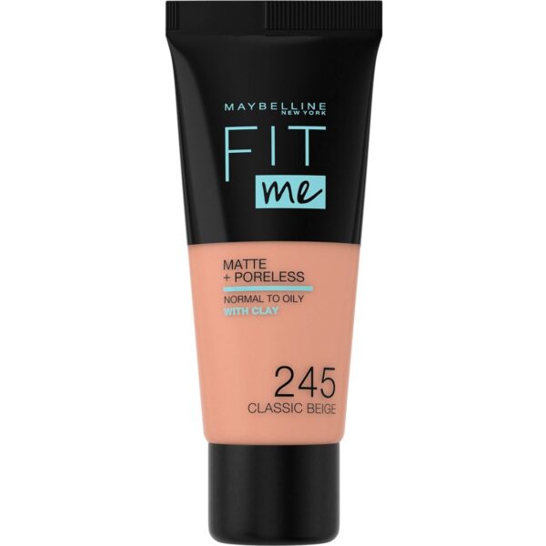 Maybelline New York Fit Me Matte + Poreless Foundation 245 Classic Bei