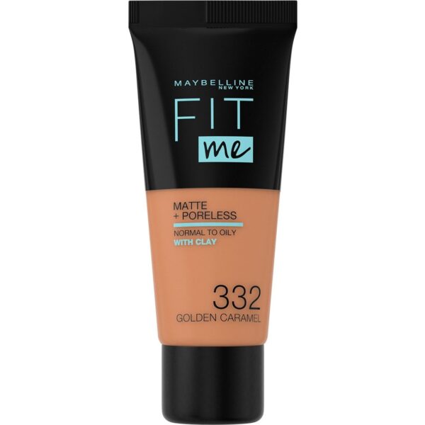 Maybelline New York Fit Me Matte + Poreless Foundation 332 Golden Cara