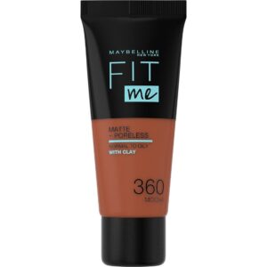 Maybelline New York Fit Me Matte + Poreless Foundation 360 Mocha