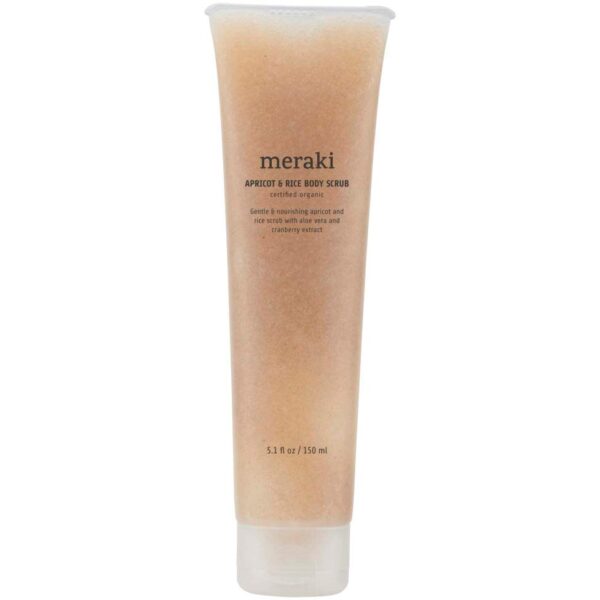 Meraki Apricot & Rice Body Scrub 150 ml