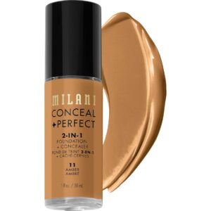 Milani Conceal & Perfect Liquid Foundation Amber