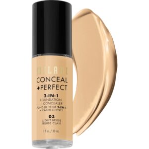 Milani Conceal & Perfect Liquid Foundation Light Beige