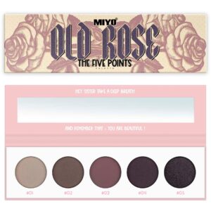 MIYO Five Points Paletts Eyeshadows 3 Old Rose