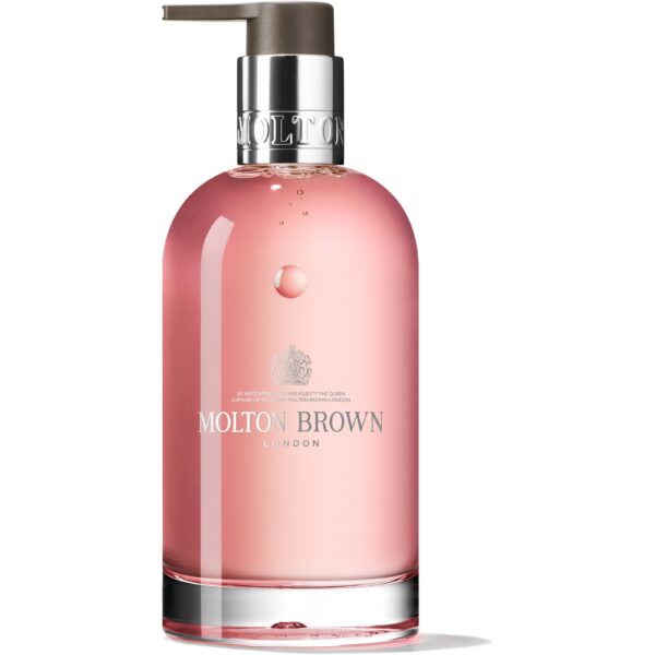 Molton Brown Delicious Rhubarb & Rose Fine Liquid Hand Wash Glass Bott