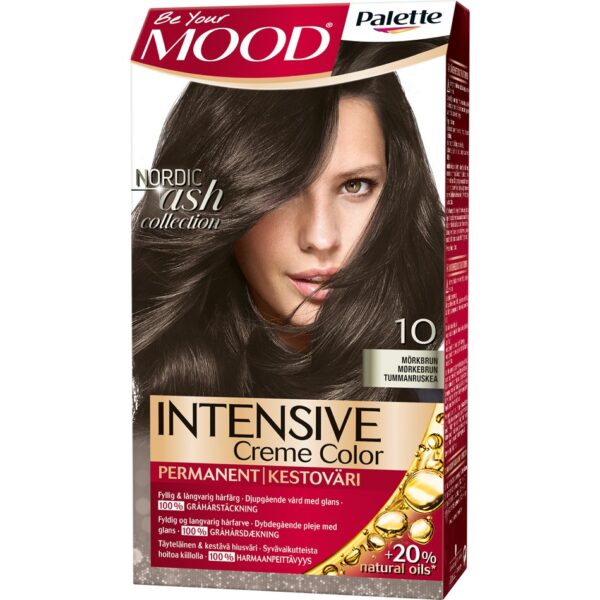 MOOD MOOD Intensive Creme Color 10 Mörkbrun