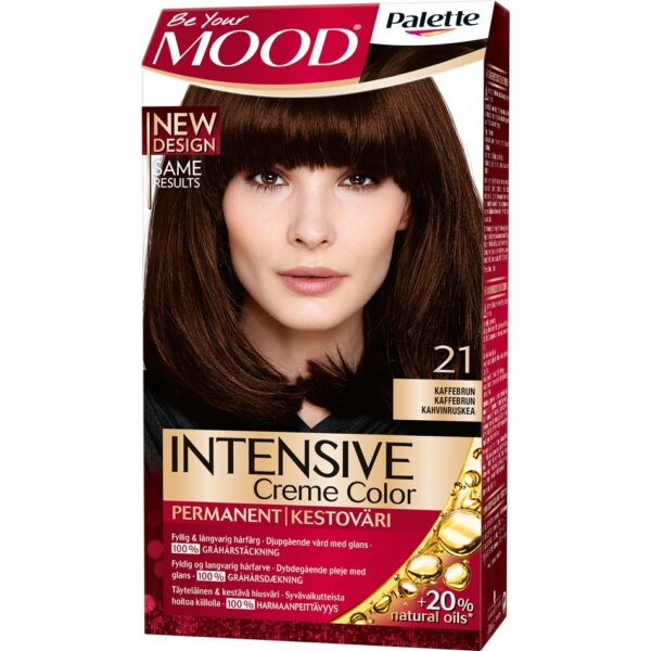 MOOD MOOD Intensive Creme Color 21 Kaffebrun