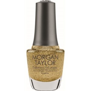 Morgan Taylor Nail Lacquer Glitter & Gold