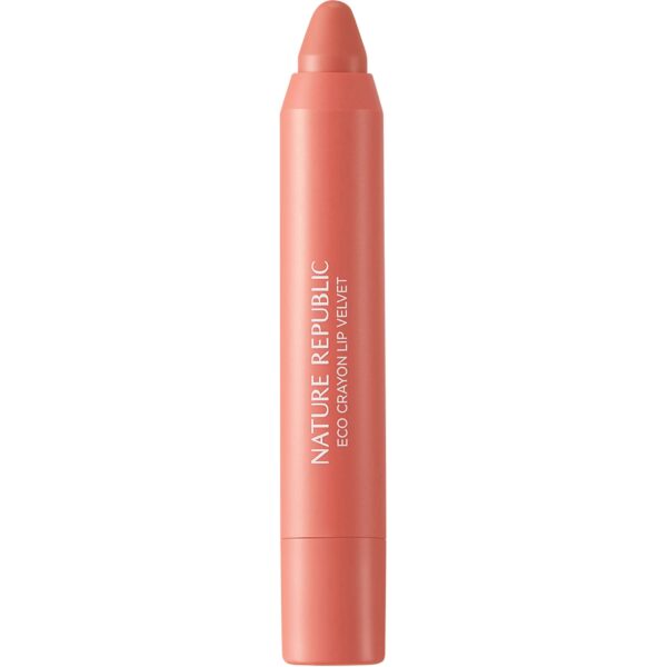 Nature Republic By Flower Eco Crayon Lip Velvet 01 Angel Blush