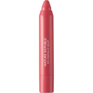 Nature Republic By Flower Eco Crayon Lip Velvet 03 Hibiscus