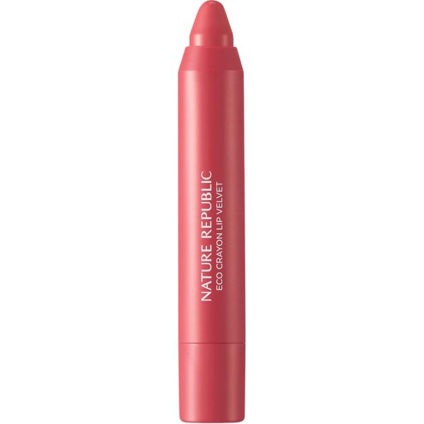 Nature Republic By Flower Eco Crayon Lip Velvet 03 Hibiscus