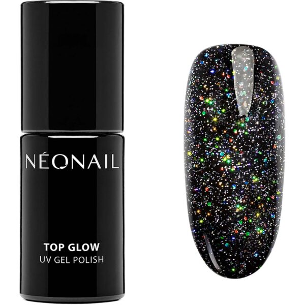 NEONAIL UV Gel Polish Top Glow Multicolor Holo