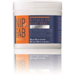 NIP+FAB Exfoliate Glycolic Fix Night Pads Extreme 60 Pcs