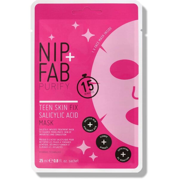 NIP+FAB Purify Teen Skin Fix Salicylic Acid Mask 1 pcs