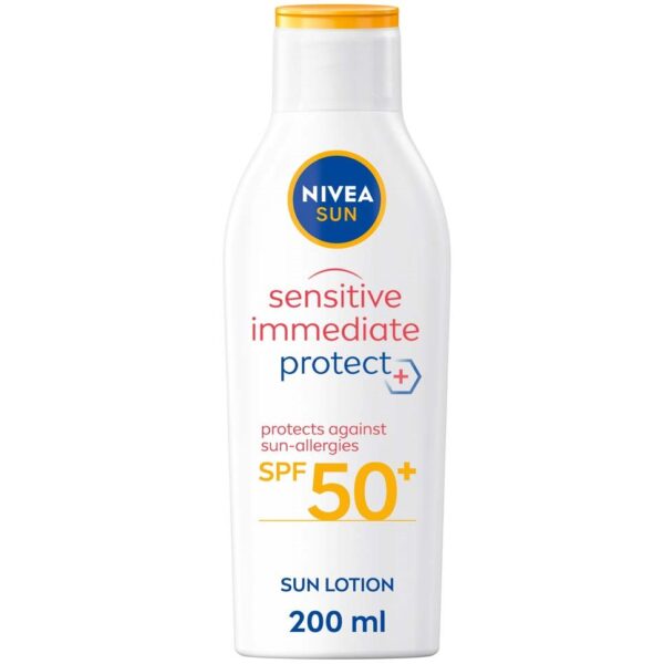 NIVEA SUN Sensitive Immediate Protect Sun-Allergy Lotion SPF50+ 200 ml