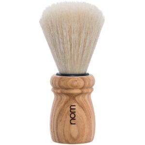 NOM ALFRED Shaving Brush Natural Bristle Pure Ash