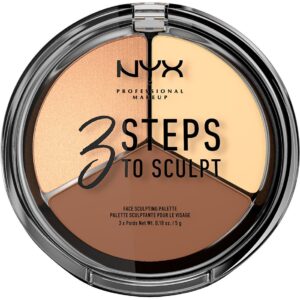 NYX PROFESSIONAL MAKEUP 3 Steps To Sculpt Light