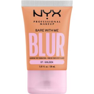 NYX PROFESSIONAL MAKEUP Bare With Me Blur Tint Foundation 07 Golden