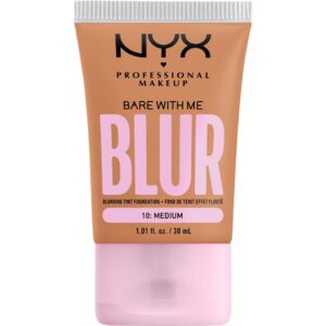 NYX PROFESSIONAL MAKEUP Bare With Me Blur Tint Foundation 10 Medium