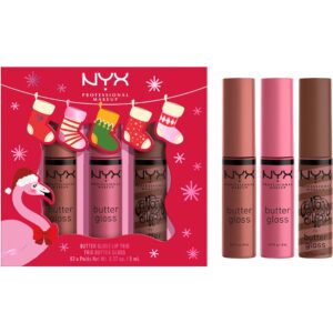 NYX PROFESSIONAL MAKEUP Butter Gloss Swirl Trio Gift Box