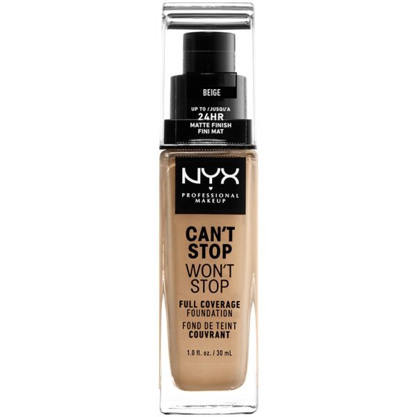 NYX PROFESSIONAL MAKEUP Can&apos;t Stop Won&apos;t Stop Full Coverage Foundation