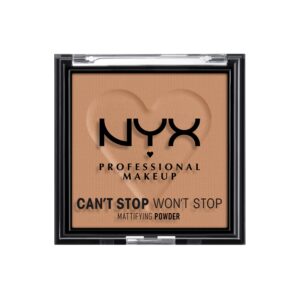 NYX PROFESSIONAL MAKEUP Can’t Stop Won’t Stop Mattifying Powder Carame