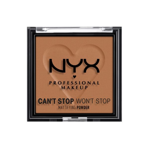 NYX PROFESSIONAL MAKEUP Can’t Stop Won’t Stop Mattifying Powder Mocha