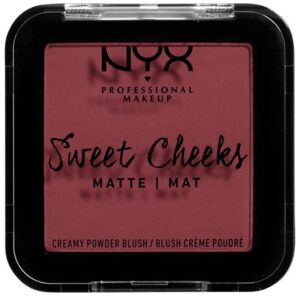 NYX PROFESSIONAL MAKEUP Sweet Cheeks Creamy Powder Blush Matte Bang Ba