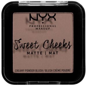 NYX PROFESSIONAL MAKEUP Sweet Cheeks Creamy Powder Blush Matte So Taup