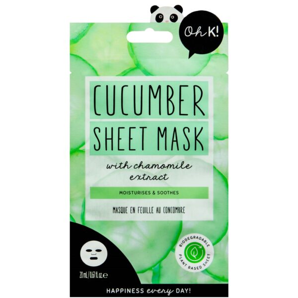 Oh K! Sheet Mask - Cucumber