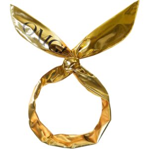 OMG! Double Dare Platinum Hairband Gold