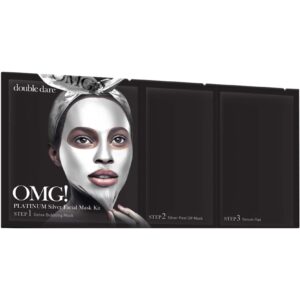 OMG! Double Dare Platinum Silver Facial Mask 1 pcs