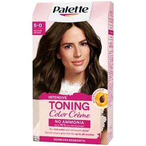 Schwarzkopf Intensive Toning Color Crème  5-0 Medium Brown