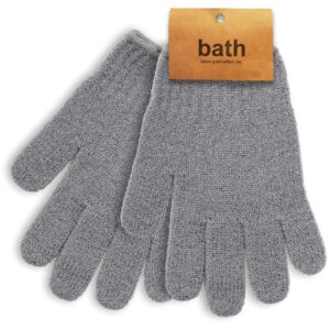 Palmetten Massage Glove 2-pack Light Grey Massage Glove