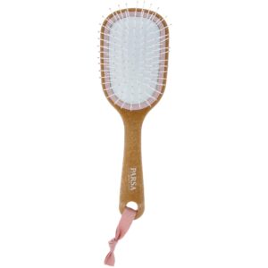 Parsa Beauty Nature Love Oval Wet & Dry Detangling Cork Hairbrush