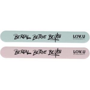 Parsa Beauty LOV.U Nail File Set Mint & Pink