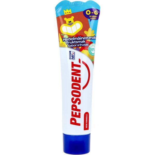 Pepsodent Kids 0-6 år Fruktsmak 50 ml