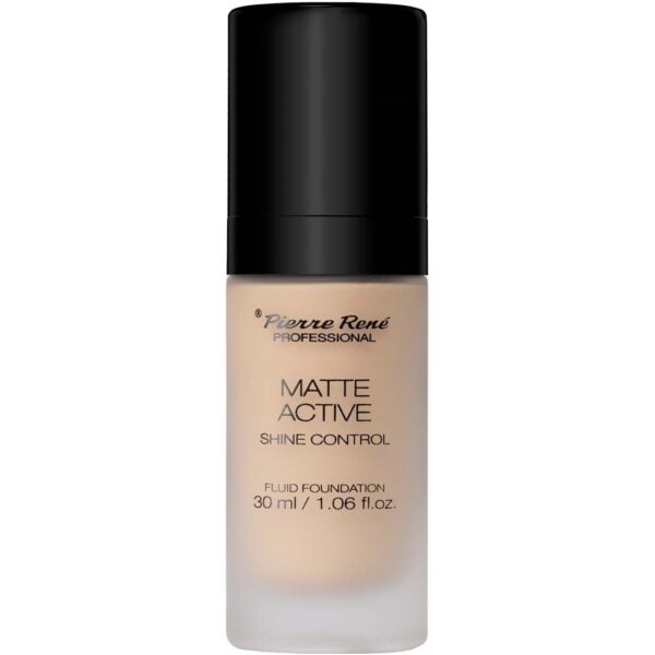 Pierre Rene Matte Active Fluid Foundation 05 Soft Porcelain