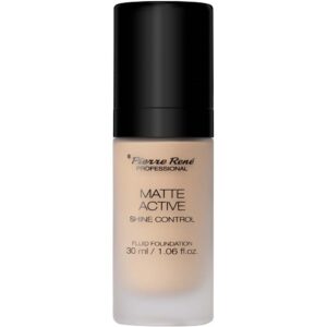 Pierre Rene Matte Active Fluid Foundation 07 Cool Ivory