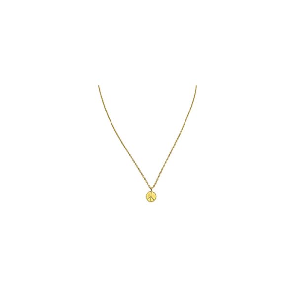 PIPOL BAZAAR Peace Necklace Gold