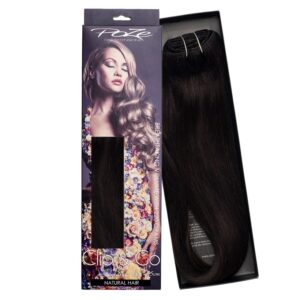 Poze Hairextensions Poze Clip&Go Løshår Miss Volume 55cm 7stk 1B Midni