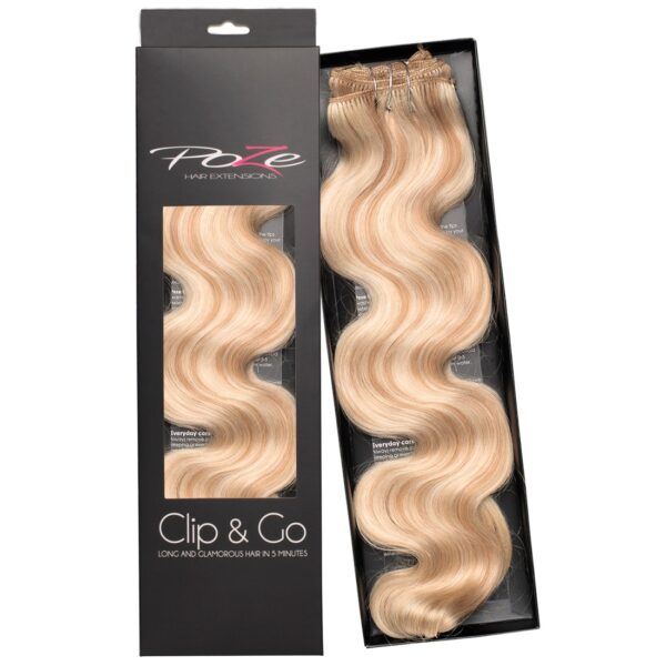 Poze Hairextensions Poze Clip&Go Standar d Wavy 55 cm 7 deler 12NA/10B