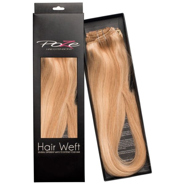 Poze Hairextensions Poze Hårremse Ekte P10B/11N Glam Blonde 50cm