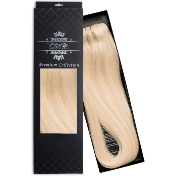 Poze Hairextensions Poze Hårremse Premium 12NA Platinum 50cm