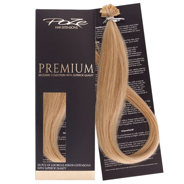 Poze Hairextensions Poze Keratin Premium P10B/11N Glam Blonde 20 Feste