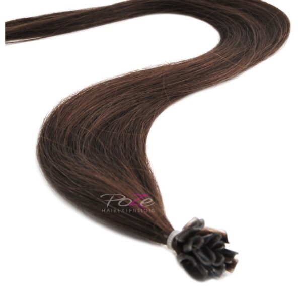 Poze Hairextensions Poze Keratin Standar d 40 cm 20 fester 2B Dark Esp