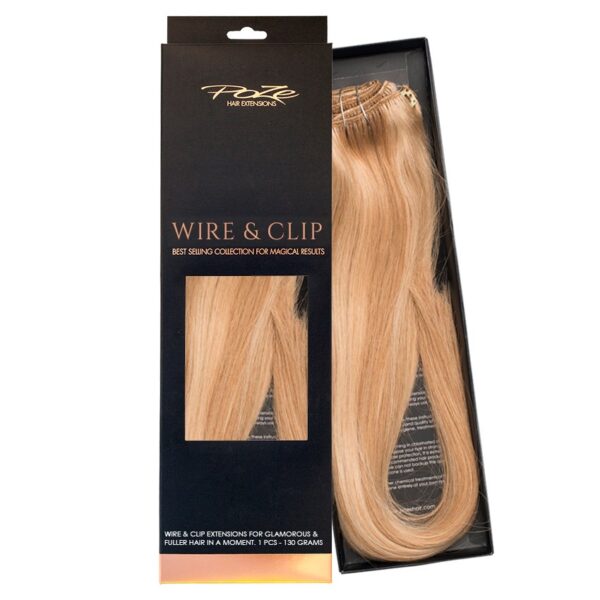 Poze Hairextensions Poze Standard Äkta Löshår Flip & Go 50cm Glam Blon