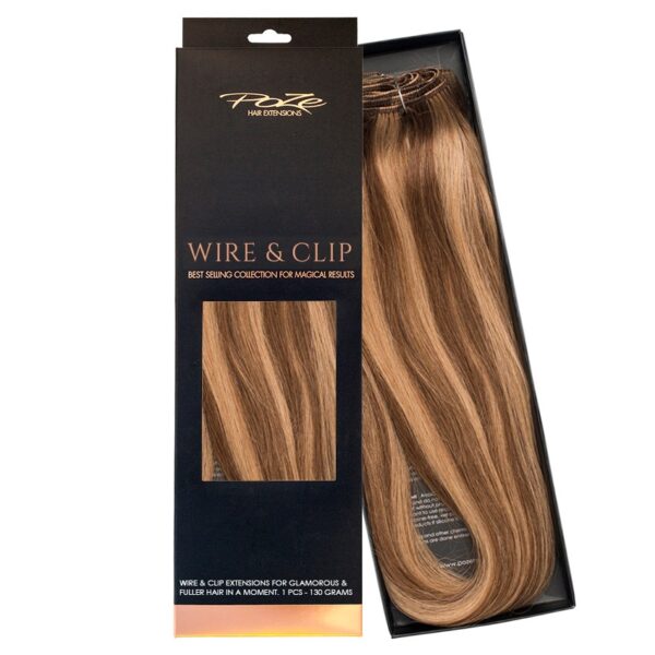 Poze Hairextensions Poze Standard Äkta Löshår Flip & Go 50cm Sandy Bro